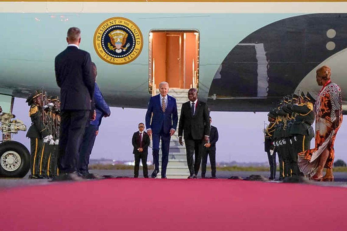 Start of Biden's visit to Angola overshadowed by son's pardon